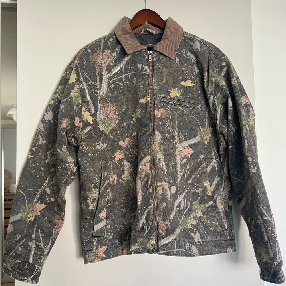 Abercrombie & Fitch camo utility jacket